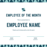 10 Employee Of The Month Templates Your Employees Will Love within Manager Of The Month Certificate Template
