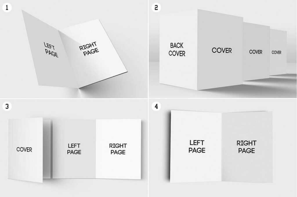 10+ Folded Card Designs &amp; Templates - Psd, Ai | Free inside Card Folding Templates Free