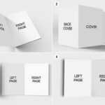10+ Folded Card Designs &amp; Templates - Psd, Ai | Free inside Card Folding Templates Free