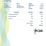 100 Free Invoice Templates | Print &amp; Email Invoices with regard to Invoice Template For Pages