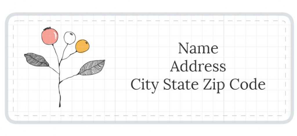 11 Places To Find Free Stylish Address Label Templates with Free Mailing Label Template
