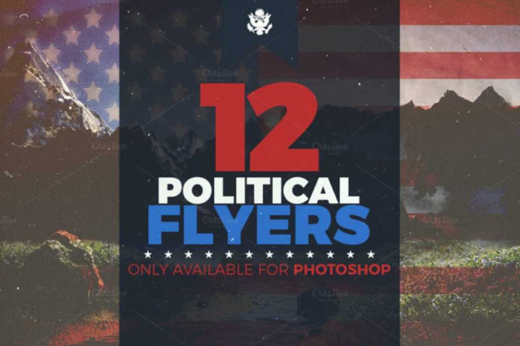 15+ Best Political Flyer And Poster Psd Templates Free for Free Political Flyer Templates