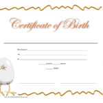 15 Birth Certificate Templates (Word &amp; Pdf) ᐅ Templatelab with regard to Girl Birth Certificate Template