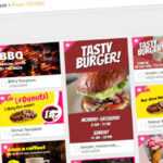 15 Free New Templates For Your Digital Menu Board regarding Digital Menu Board Templates