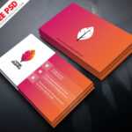 150+ Free Business Card Psd Templates with regard to Professional Business Card Templates Free Download
