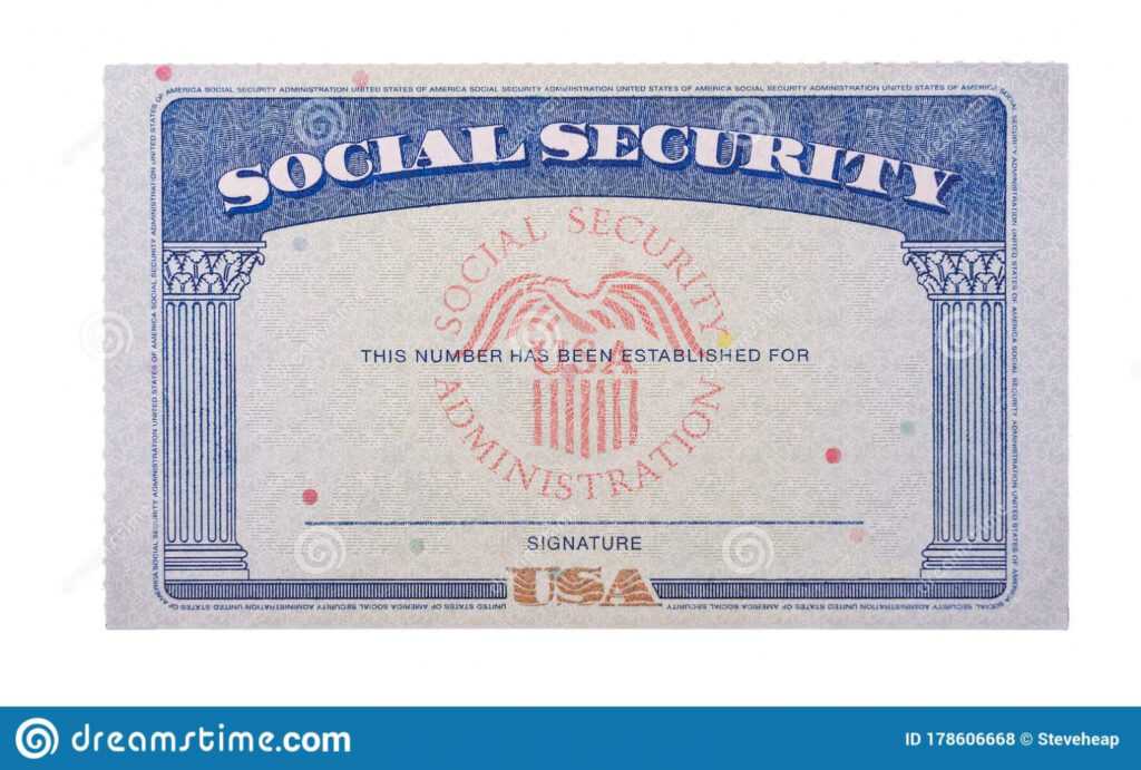 165 Blank Social Security Card Photos - Free &amp; Royalty-Free with Ss Card Template