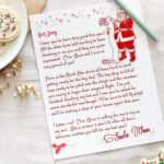 17 Free Letter From Santa Templates for Free Letters From Santa Template