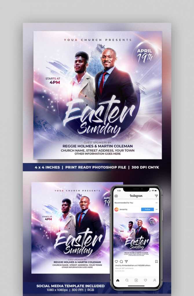 20 Best Free Church Flyer Templates For Your 2020 Religious regarding Gospel Meeting Flyer Template