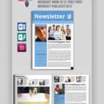 20 Best Free (Editable) Microsoft Word Newsletter (Print pertaining to Free Business Newsletter Templates For Microsoft Word