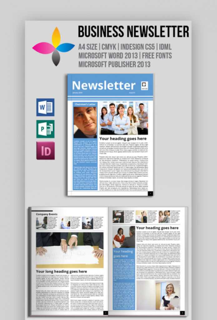 20 Best Free (Editable) Microsoft Word Newsletter (Print pertaining to Free Business Newsletter Templates For Microsoft Word