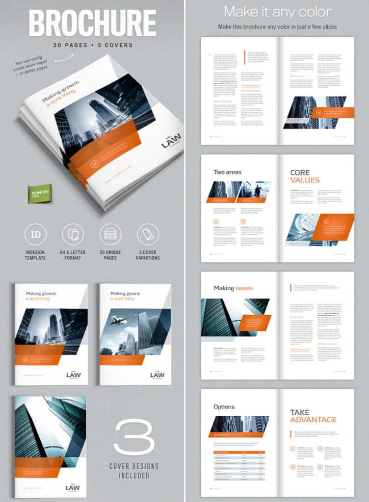 20 Кращих Шаблонів Indesign Brochure - Для Творчого with Adobe Indesign Brochure Templates
