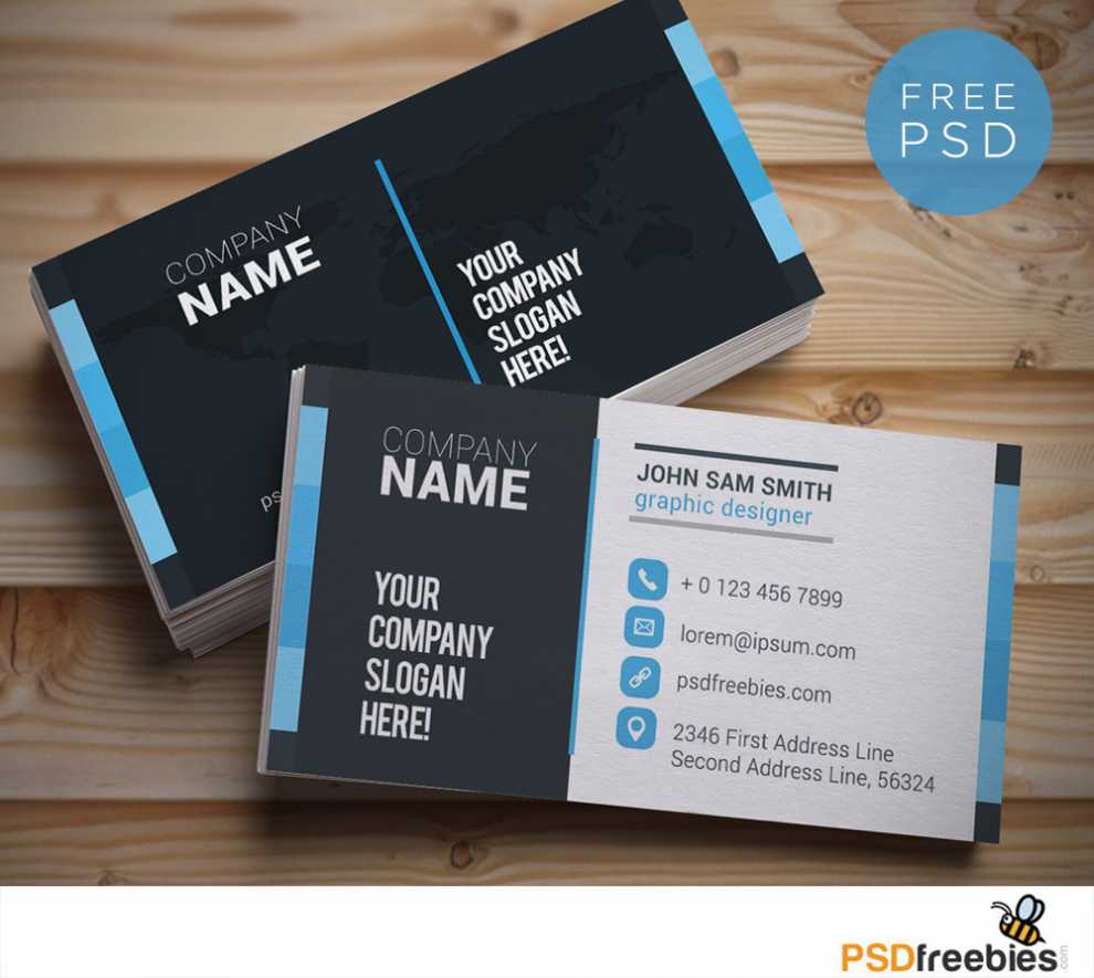 20+ Free Business Card Templates Psd – Download Psd throughout Free Bussiness Card Template