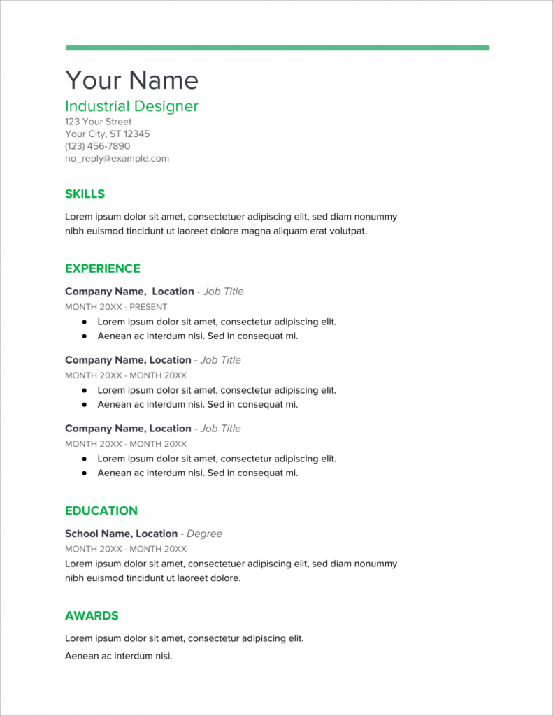 20+ Free Cv Templates To Download Now within Free Blank Cv Template Download
