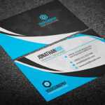 200 Free Business Cards Psd Templates ~ Creativetacos for Name Card Template Photoshop