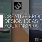 21 Creative Brochure Cover Design Ideas &amp; Examples For Your with E Brochure Design Templates