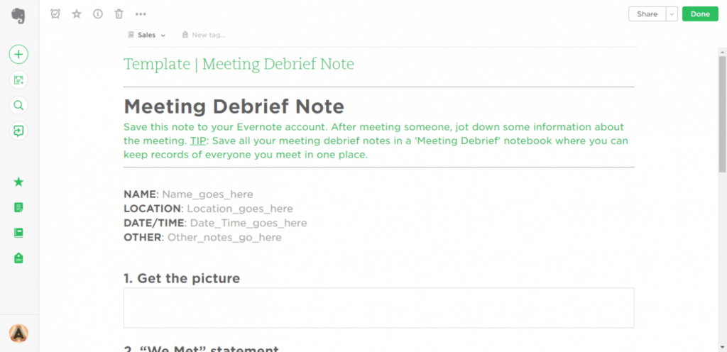 21 Evernote Templates &amp; Workflows To Skyrocket Productivity with regard to Evernote Meeting Notes Template