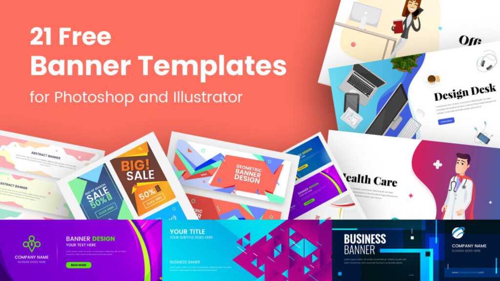 21 Free Banner Templates For Photoshop And Illustrator within Free Website Banner Templates Download