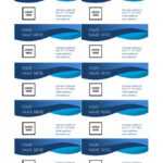25+ Free Microsoft Word Business Card Templates (Printable intended for Business Card Template Word 2010