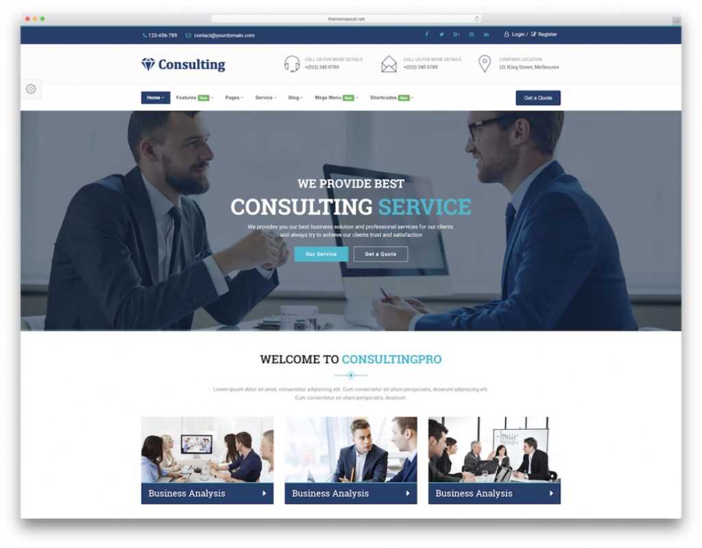 26 Professional Website Templates For Ace Web Presence 2020 within Professional Website Templates For Business