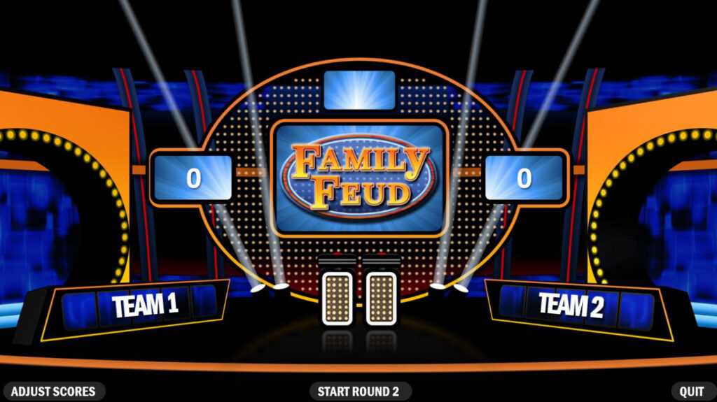 3 Best Free Family Feud Powerpoint Templates intended for Family Feud Game Template Powerpoint Free