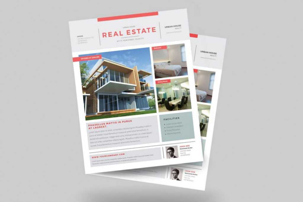 30+ Best Real Estate Flyer Templates | Design Shack with regard to Indesign Real Estate Flyer Templates