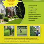 30 Free Lawn Care Flyer Templates [Lawn Mower Flyers] ᐅ pertaining to Landscaping Flyer Templates