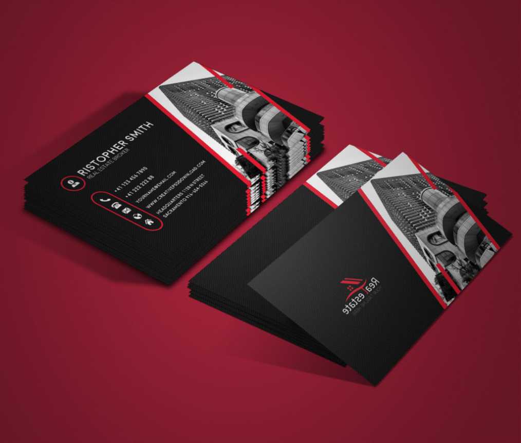 30+ Modern Real Estate Business Cards Psd | Decolore with regard to Real Estate Business Cards Templates Free