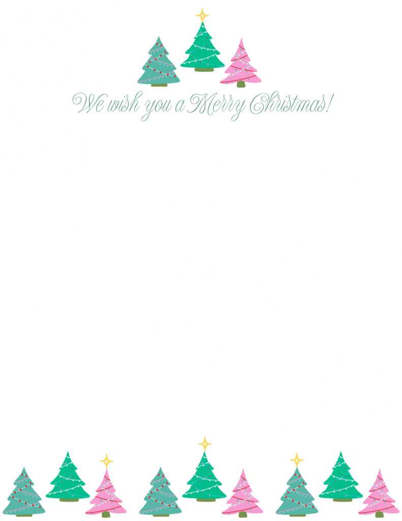 33 Free Christmas Letter Templates | Better Homes &amp; Gardens pertaining to Free Christmas Letterhead Templates