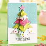 3D Christmas Tree Card Papercrafter Project throughout 3D Christmas Tree Card Template