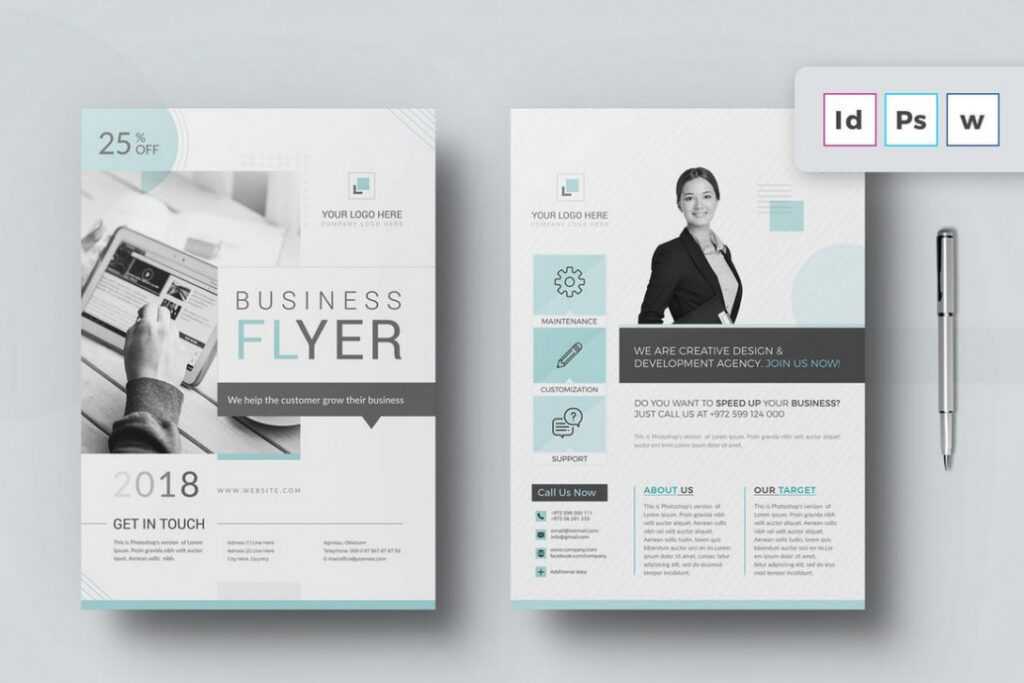 40+ Best Microsoft Word Brochure Templates 2021 | Design Shack with Cool Flyer Templates For Word