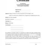 40 Free Certificate Of Conformance Templates &amp; Forms ᐅ in Certificate Of Manufacture Template