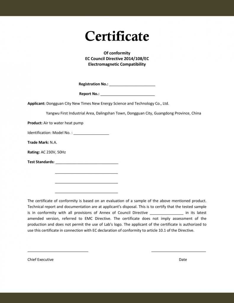 40 Free Certificate Of Conformance Templates &amp; Forms ᐅ within Certificate Of Conformity Template