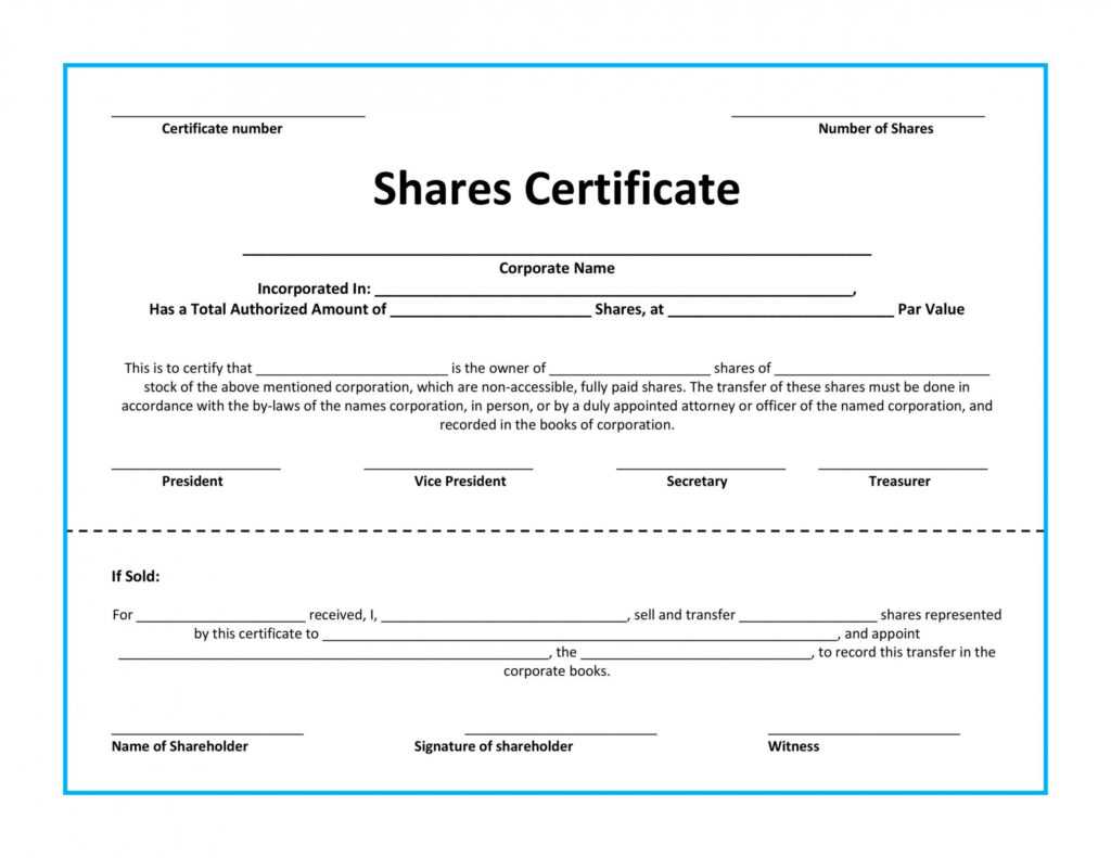 40+ Free Stock Certificate Templates (Word, Pdf) ᐅ Templatelab intended for Share Certificate Template Pdf