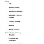 40 Lab Report Templates &amp; Format Examples ᐅ Templatelab for Lab Report Template Word