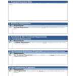 40+ Simple Business Requirements Document Templates ᐅ with Project Business Requirements Document Template