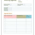 46 Effective Meeting Agenda Templates ᐅ Templatelab for Agendas For Meetings Templates Free