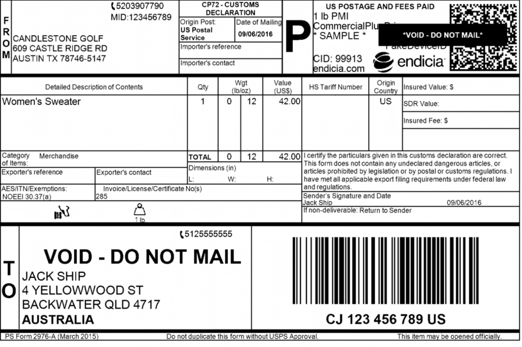5 Tips To Make Sure Your International Shipping Label Format with Online Shipping Label Template