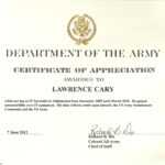 6+ Army Appreciation Certificate Templates - Pdf, Docx in Farewell Certificate Template