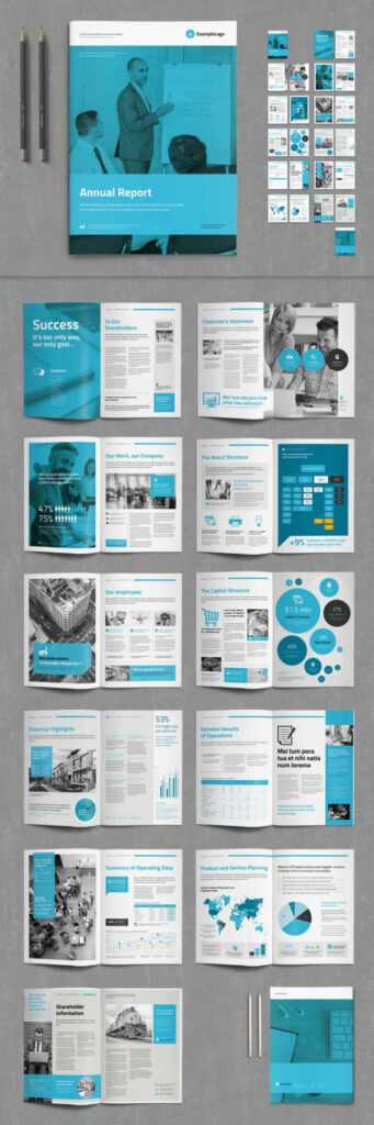 60 Modern Annual Report Design Templates (Free And Paid pertaining to Chairman'S Annual Report Template