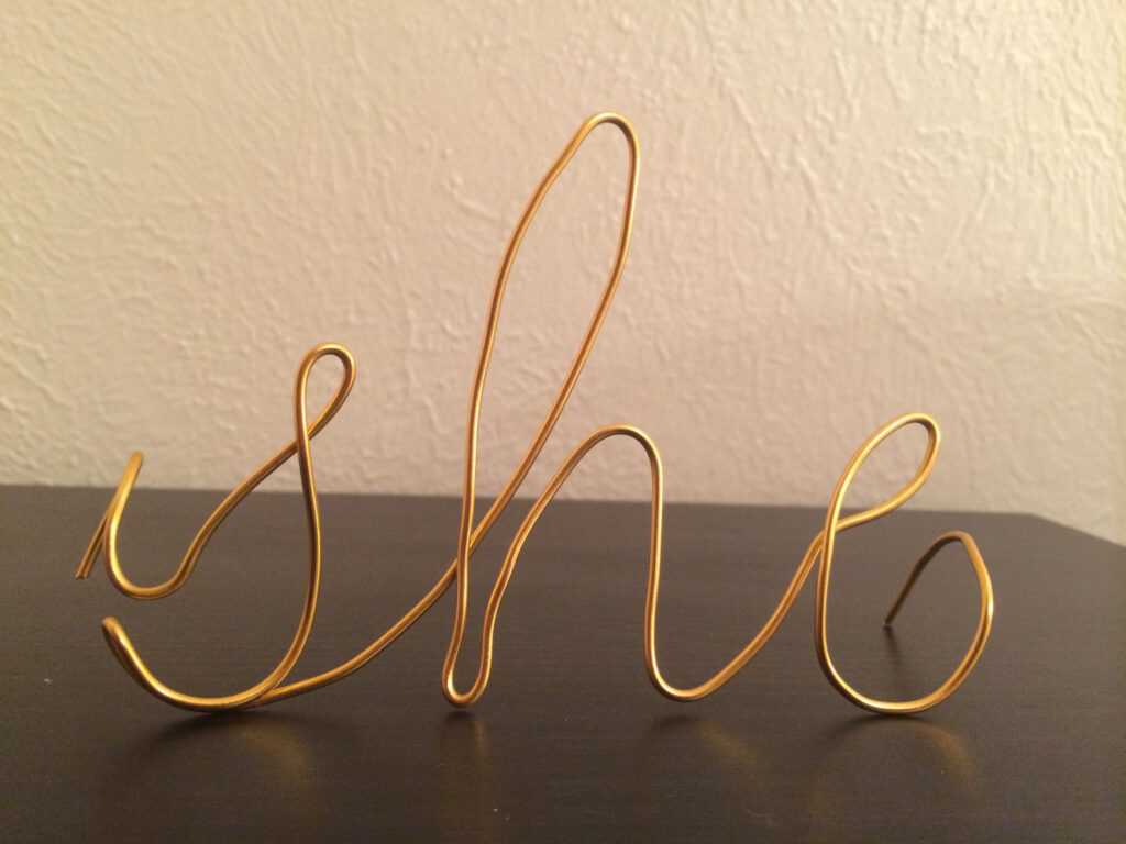 60 Wire Letters Ideas - The Funky Stitch with Wire Hanger Letter Template