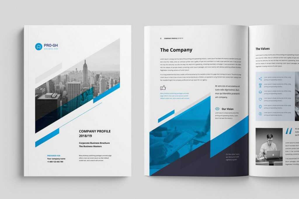 70+ Modern Corporate Brochure Templates - Honey Mango intended for Professional Brochure Design Templates