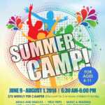 85 Creative Summer Camp Flyer Template Layouts For Summer throughout Sports Camp Flyer Template