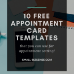 Appointment Card Template: 10 Free Resources For Small throughout Appointment Card Template Word