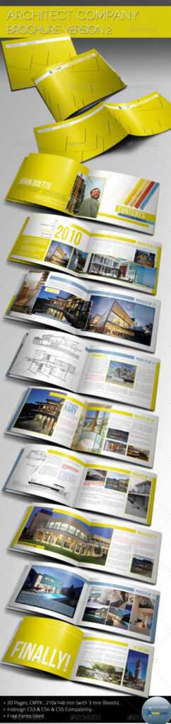 Architecture Brochure Template Ver.ii in Architecture Brochure Templates Free Download