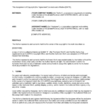 Assignment Of Copyright Template | By Business-In-A-Box™ with regard to Copyright Assignment Agreement Template