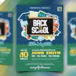 Back To School Party Flyer Design Psd | Psdfreebies with Back To School Party Flyer Template