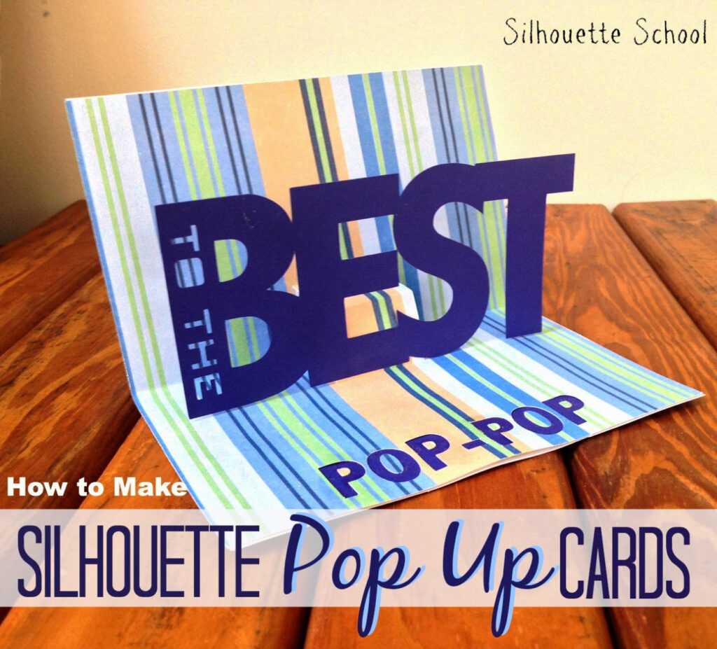 Basic Silhouette Pop Up Card Tutorial (Free .Studio Pop Up throughout Silhouette Cameo Card Templates