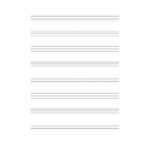 Blank Sheet Music In Pdf—Free For Download | Smallpdf regarding Blank Sheet Music Template For Word