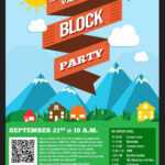 Block Party Flyer Templates ~ Addictionary with regard to Free Block Party Flyer Template