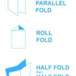 Brochure Folds &amp; Free Templates - Mountain View Printing inside Brochure Folding Templates